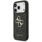 Husă Guess Hardcase 4G Classic Logo with Strap pentru iPhone 17 Pro Max – negru (GUHCP17XP4GMGSK) — imagine 3
