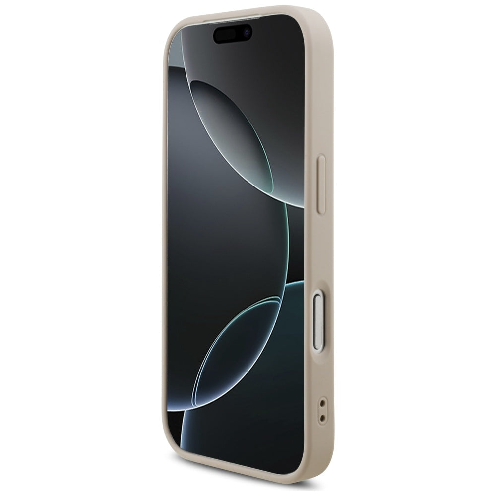 Husă Guess Hardcase 4G Classic Logo with Strap pentru iPhone 17 Pro Max – roz (GUHCP17XP4GMGSP) — imagine 4