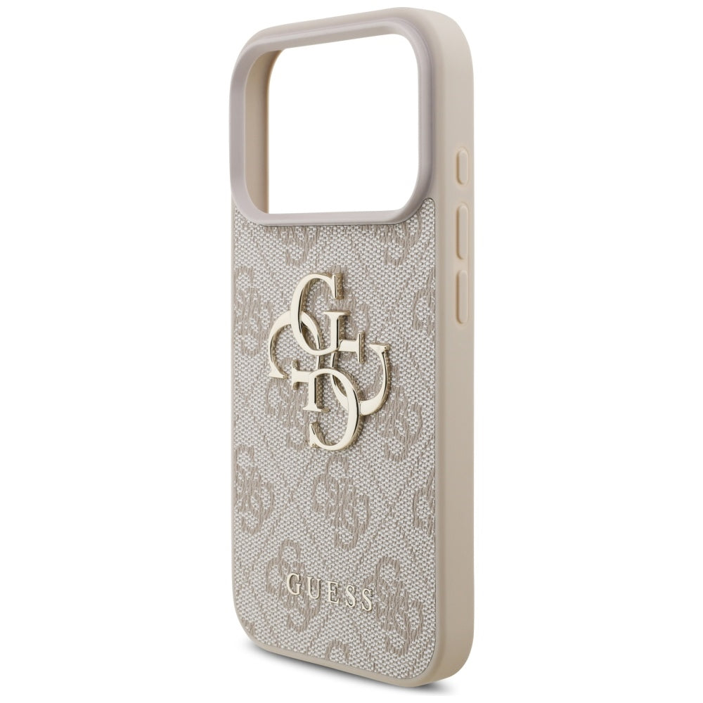 Husă Guess Hardcase 4G Classic Logo with Strap pentru iPhone 17 Pro Max – roz (GUHCP17XP4GMGSP) — imagine 5