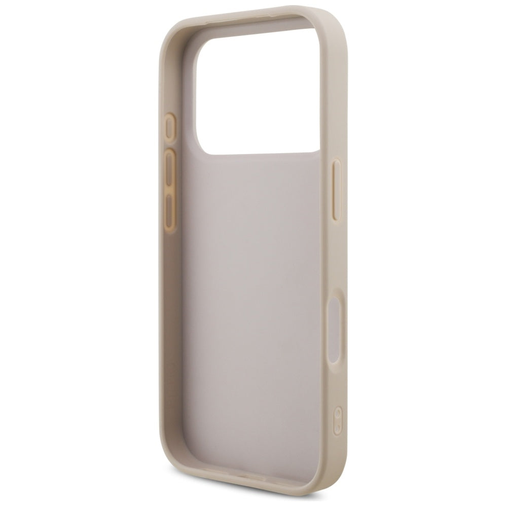 Husă Guess Hardcase 4G Classic Logo with Strap pentru iPhone 17 Pro Max – roz (GUHCP17XP4GMGSP) — imagine 6