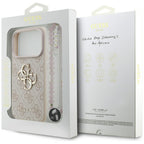 Husă Guess Hardcase 4G Classic Logo with Strap pentru iPhone 17 Pro Max – roz (GUHCP17XP4GMGSP) — imagine 7
