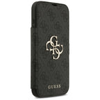 Husă Guess Book 4G Metal Logo pentru iPhone 17 Pro Max – negru (GUBKP17X4GMGGR) — imagine 4