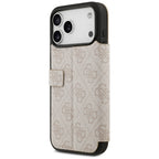Husă Guess Book 4G Metal Logo pentru iPhone 17 Pro Max – roz (GUBKP17X4GMGPI) — imagine 3