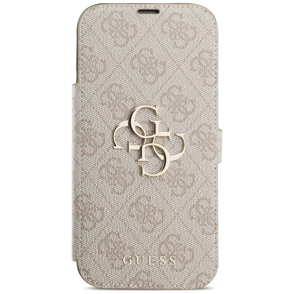 Husă Guess Book 4G Metal Logo pentru iPhone 17 Pro Max – roz (GUBKP17X4GMGPI) — imagine 4