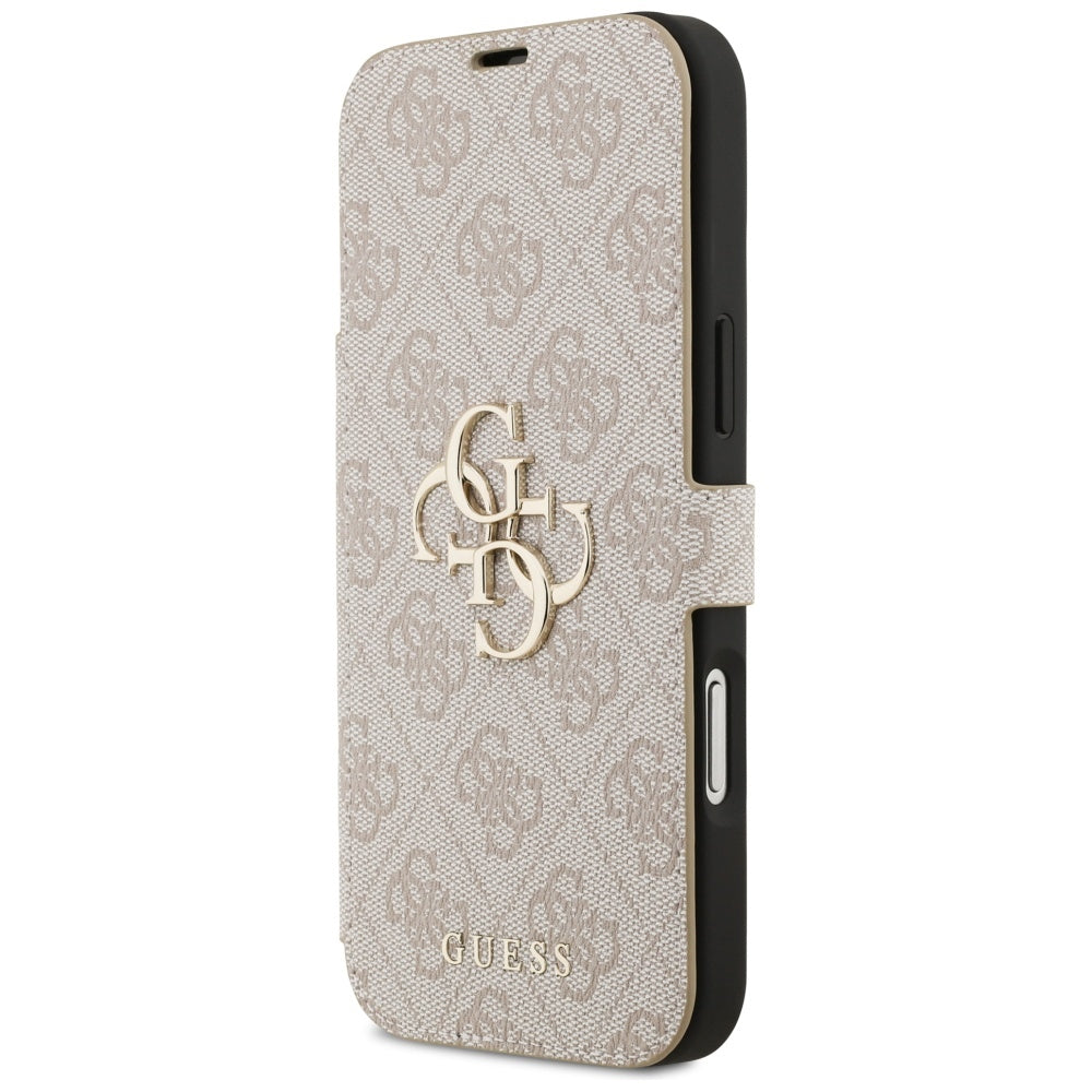 Husă Guess Book 4G Metal Logo pentru iPhone 17 Pro Max – roz (GUBKP17X4GMGPI) — imagine 5