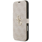 Husă Guess Book 4G Metal Logo pentru iPhone 17 Pro Max – roz (GUBKP17X4GMGPI) — imagine 5