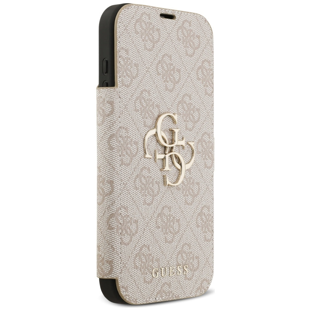 Husă Guess Book 4G Metal Logo pentru iPhone 17 Pro Max – roz (GUBKP17X4GMGPI) — imagine 6