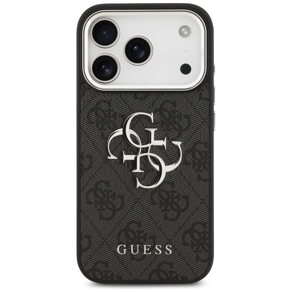 Husă Guess Hardcase Big 4G Classic Logo pentru iPhone 17 Pro Max – negru (GUHCP17XP4G4SMCK) — imagine 3