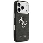 Husă Guess Hardcase Big 4G Classic Logo pentru iPhone 17 Pro Max – negru (GUHCP17XP4G4SMCK) — imagine 4