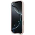 Husă Guess Silicone Big 4G Script pentru iPhone 17 Pro Max – roz deschis — imagine 4