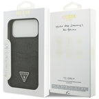 Husă Guess Hardcase 4G Double Card Triangle pentru iPhone 17 Pro Max – negru — imagine 7