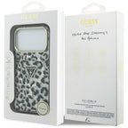 Husă Guess Leopard Glitter MagSafe pentru iPhone 17 Pro Max – negru — imagine 7