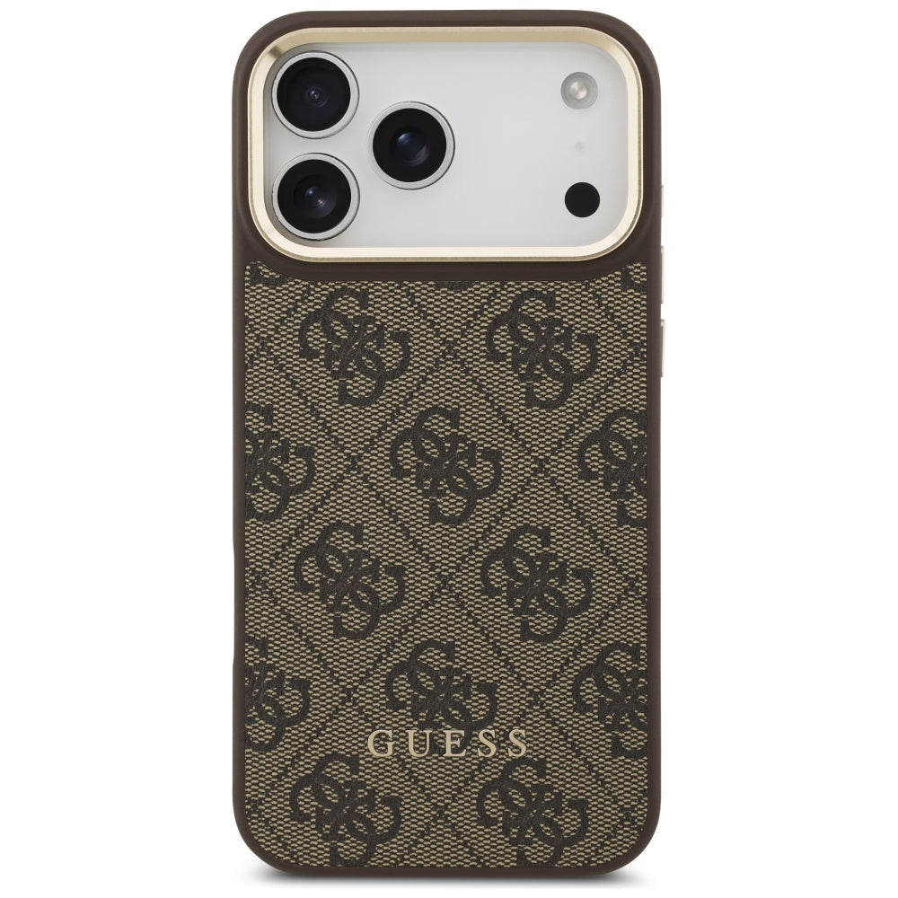 Husă Guess Cardslot 4G MagSafe pentru iPhone 17 Pro Max – maro — imagine 2