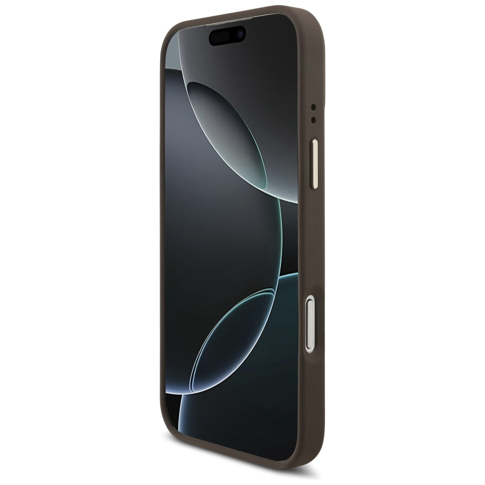 Husă Guess Cardslot 4G MagSafe pentru iPhone 17 Pro Max – maro — imagine 4