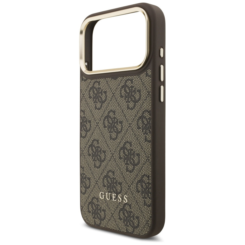 Husă Guess Cardslot 4G MagSafe pentru iPhone 17 Pro Max – maro — imagine 5