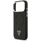 Husă Guess Hardcase Triangle Logo MagSafe pentru iPhone 17 Pro Max – negru — imagine 6