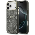 Husă Guess Python Pattern MagSafe pentru iPhone 17 Pro Max – negru — imagine 1