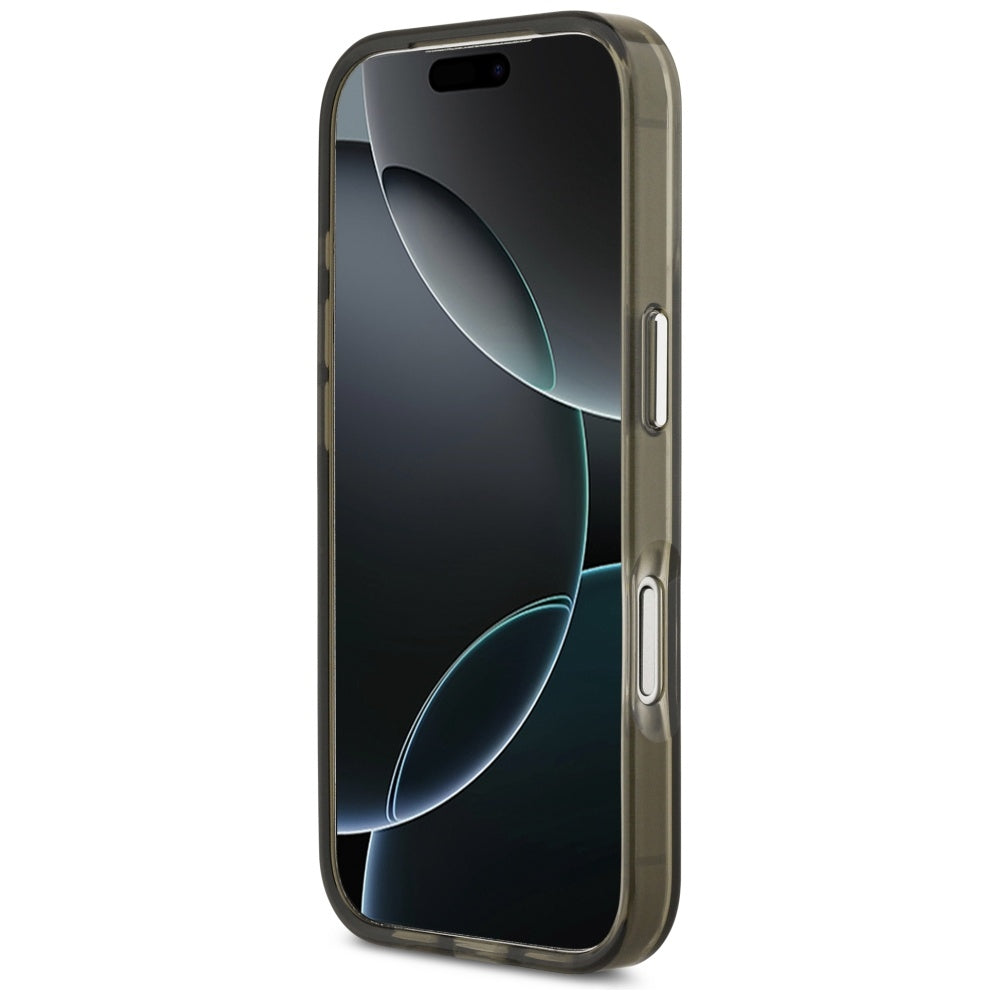 Husă Guess IML Gradient Triangle Logo MagSafe pentru iPhone 17 Pro Max – kaki — imagine 6