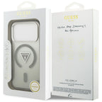 Husă Guess IML Gradient Triangle Logo MagSafe pentru iPhone 17 Pro Max – kaki — imagine 7