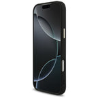 Husă Guess Fixed Glitter Big 4G Metal Frame pentru iPhone 17 Pro Max – negru — imagine 4