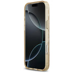 Husă Guess Leopard Glitter MagSafe pentru iPhone 17 Pro Max – maro — imagine 5