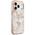 Husă Guess Jungle Tonal Triangle MagSafe pentru iPhone 17 Pro Max – roz — imagine 2