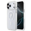 Husă Guess IML Gradient Triangle Logo MagSafe pentru iPhone 17 Pro Max – transparent — imagine 1