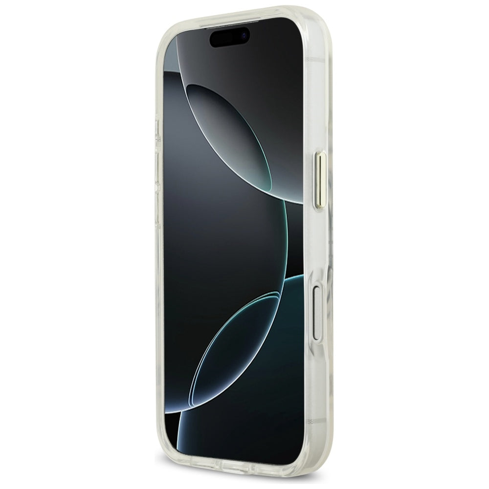 Husă Guess Metal Outline MagSafe pentru iPhone 17 Pro Max – auriu (GUHMP17XHTRMD) — imagine 6
