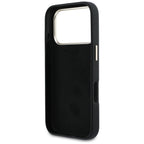 Husă Guess Hardcase Resin Logo pentru iPhone 17 Pro Max – negru — imagine 6