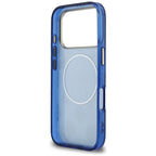 Husă Guess IML Peony Dot MagSafe pentru iPhone 17 Pro Max – albastru — imagine 4