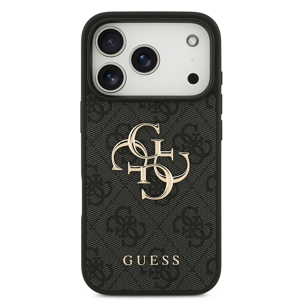 Husă Guess Hardcase 4G Big Logo pentru iPhone 17 Pro Max – negru (GUHCP18X4GMGGR) — imagine 2