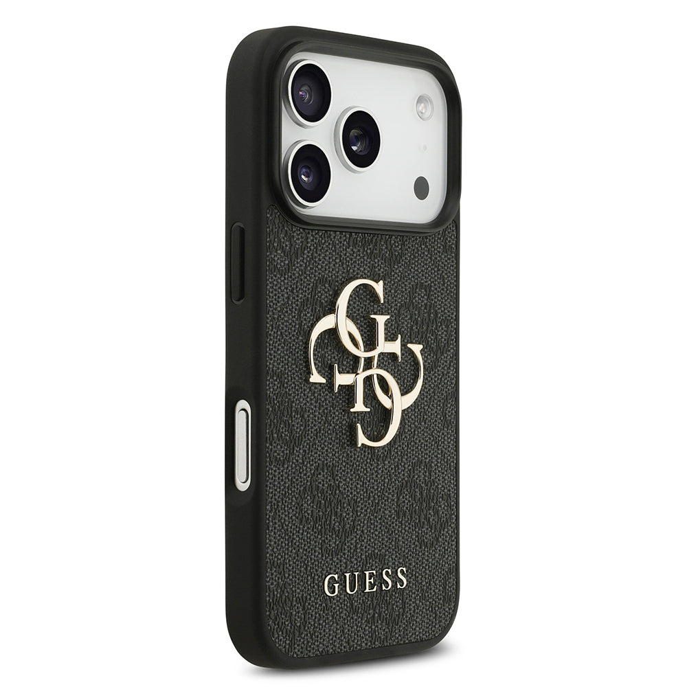 Husă Guess Hardcase 4G Big Logo pentru iPhone 17 Pro Max – negru (GUHCP18X4GMGGR) — imagine 3