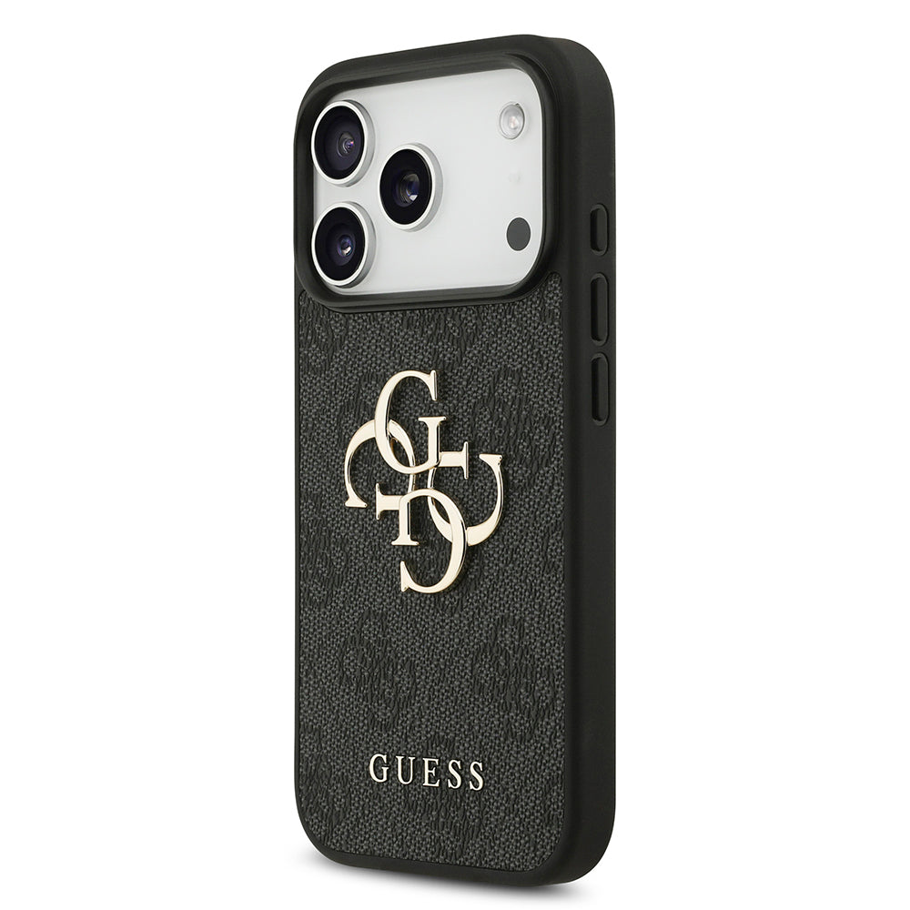 Husă Guess Hardcase 4G Big Logo pentru iPhone 17 Pro Max – negru (GUHCP18X4GMGGR) — imagine 5