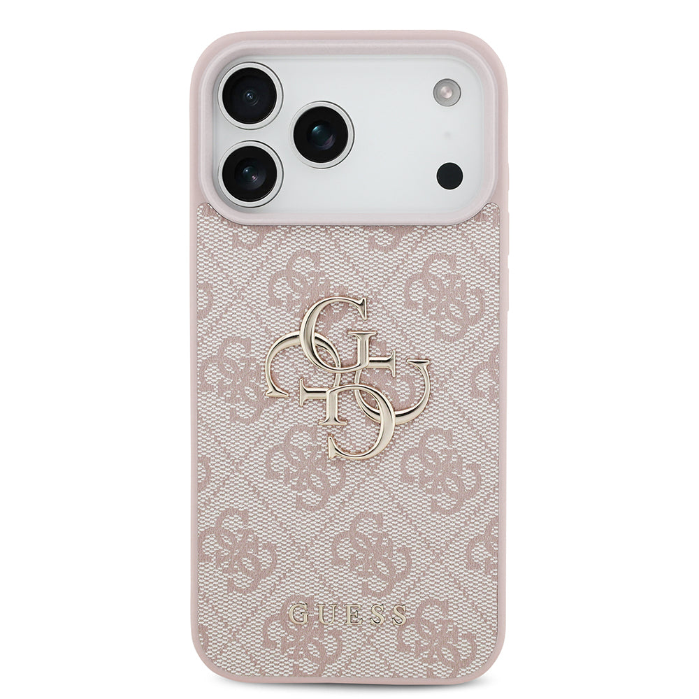 Husă Guess Hardcase 4G Big Logo pentru iPhone 17 Pro Max – roz (GUHCP18X4GMGPI) — imagine 2