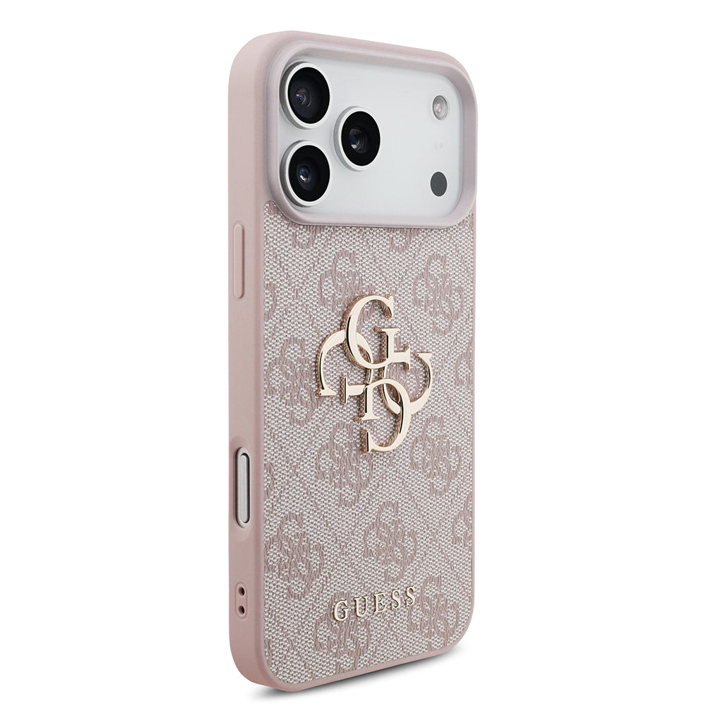 Husă Guess Hardcase 4G Big Logo pentru iPhone 17 Pro Max – roz (GUHCP18X4GMGPI) — imagine 3