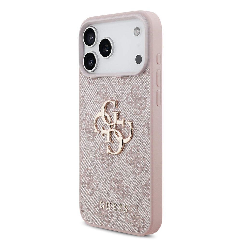 Husă Guess Hardcase 4G Big Logo pentru iPhone 17 Pro Max – roz (GUHCP18X4GMGPI) — imagine 5