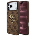 Husă Guess Hardcase 4G Big Logo pentru iPhone 17 Pro Max – maro (GUHCP18X4GMGBR) — imagine 1