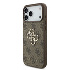 Husă Guess Hardcase 4G Big Logo pentru iPhone 17 Pro Max – maro (GUHCP18X4GMGBR) — imagine 5