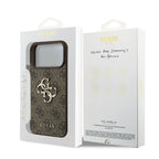 Husă Guess Hardcase 4G Big Logo pentru iPhone 17 Pro Max – maro (GUHCP18X4GMGBR) — imagine 7