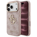 Husă Guess Hardcase 4G Big Classic Logo pentru iPhone 17 Pro Max – roz — imagine 1