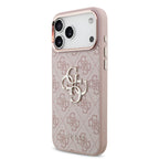 Husă Guess Hardcase 4G Big Classic Logo pentru iPhone 17 Pro Max – roz — imagine 2