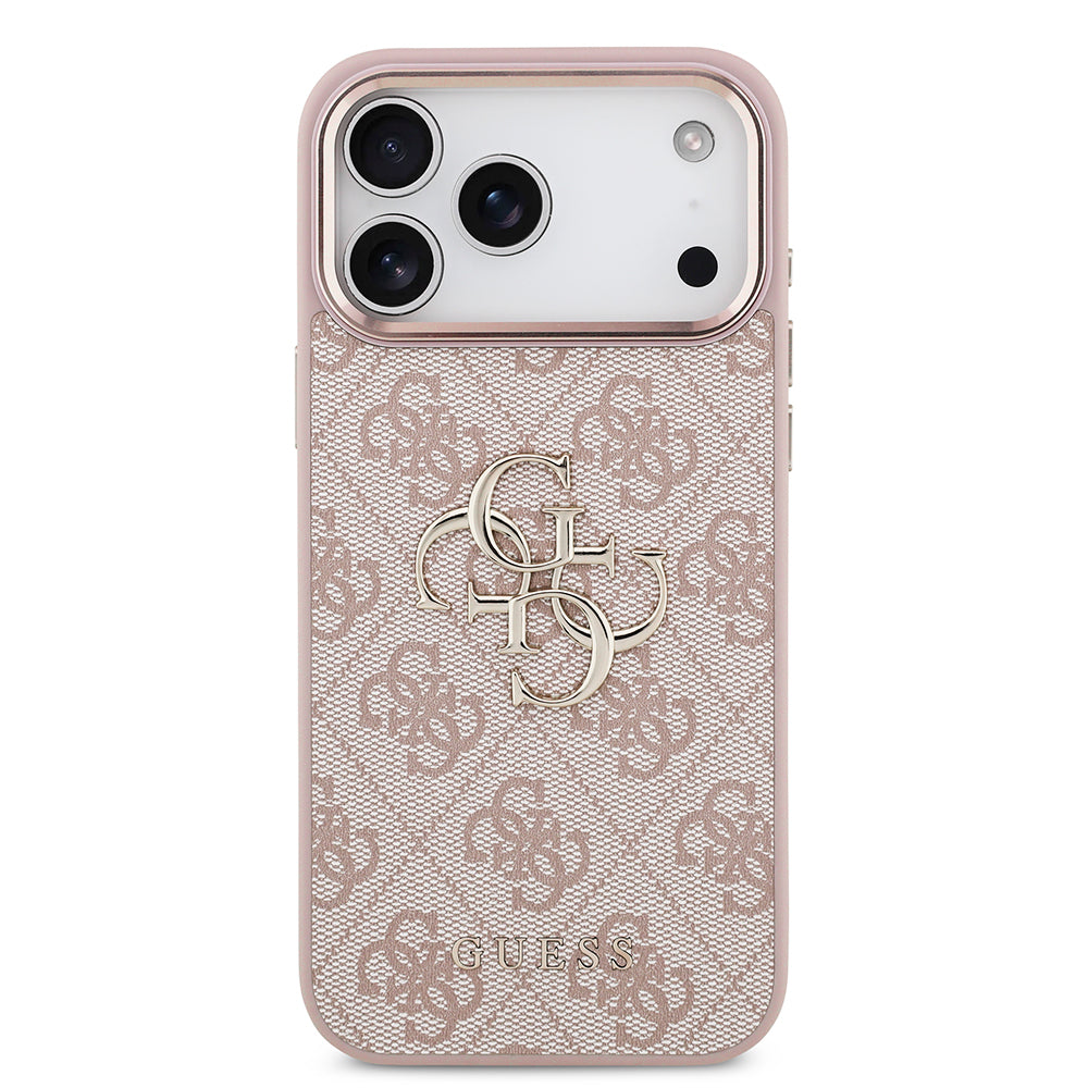 Husă Guess Hardcase 4G Big Classic Logo pentru iPhone 17 Pro Max – roz — imagine 3