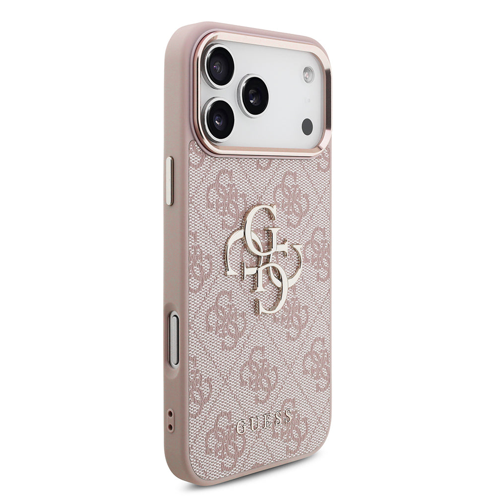 Husă Guess Hardcase 4G Big Classic Logo pentru iPhone 17 Pro Max – roz — imagine 4