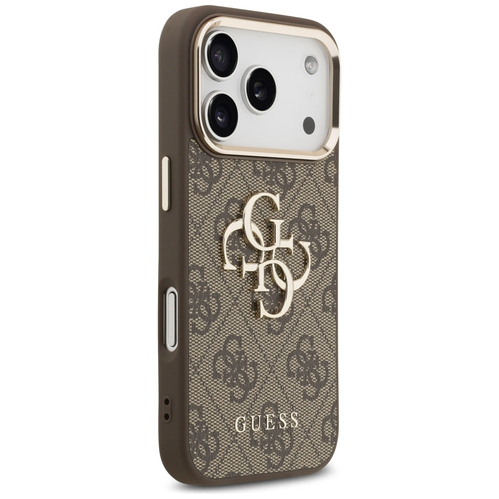 Husă Guess Hardcase 4G Big Classic Logo pentru iPhone 17 Pro Max – maro — imagine 3