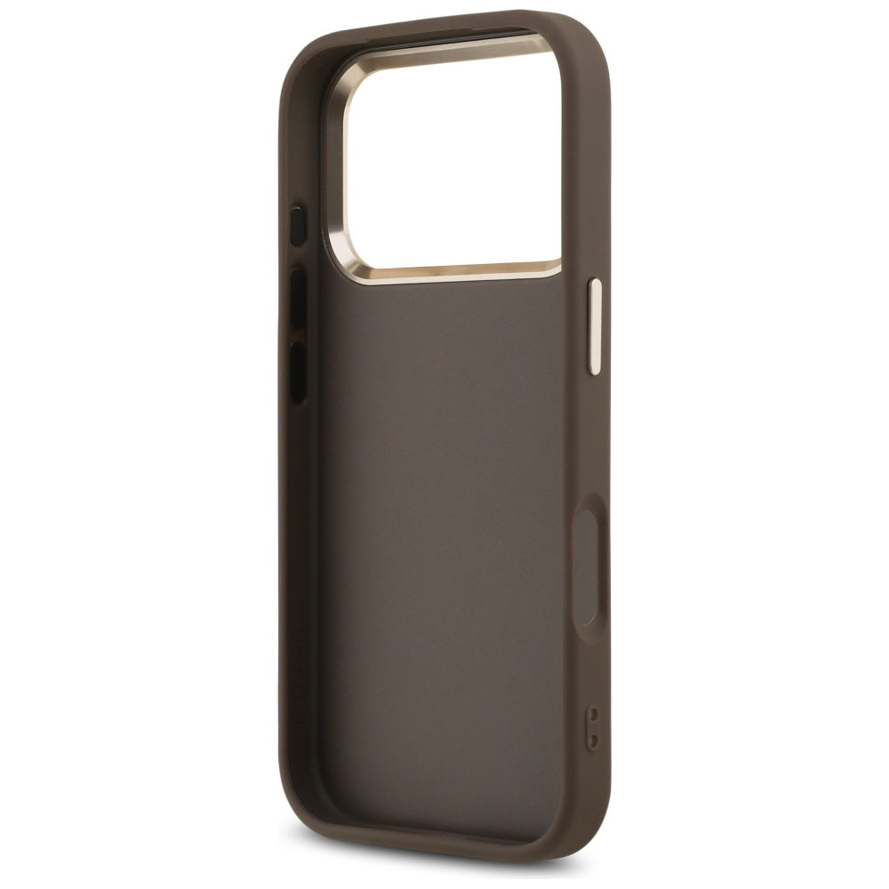 Husă Guess Hardcase 4G Big Classic Logo pentru iPhone 17 Pro Max – maro — imagine 6