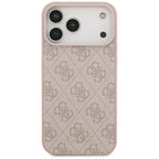 Husă Guess Hardcase 4G Classic Logo pentru iPhone 17 Pro Max – roz — imagine 2