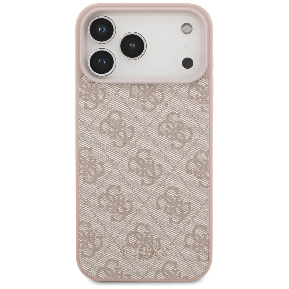 Husă Guess Hardcase 4G Classic Logo pentru iPhone 17 Pro Max – roz — imagine 2