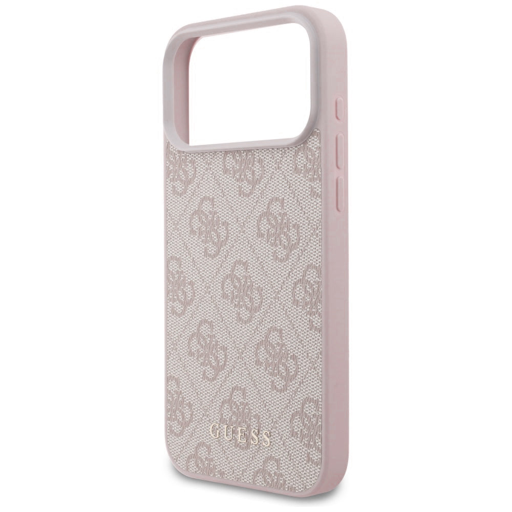 Husă Guess Hardcase 4G Classic Logo pentru iPhone 17 Pro Max – roz — imagine 5
