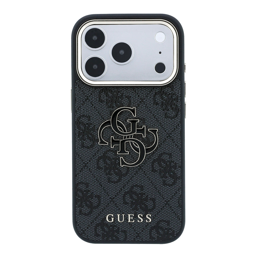 Husă Guess Hardcase 4G Big Resin Logo pentru iPhone 17 Pro Max – negru — imagine 2