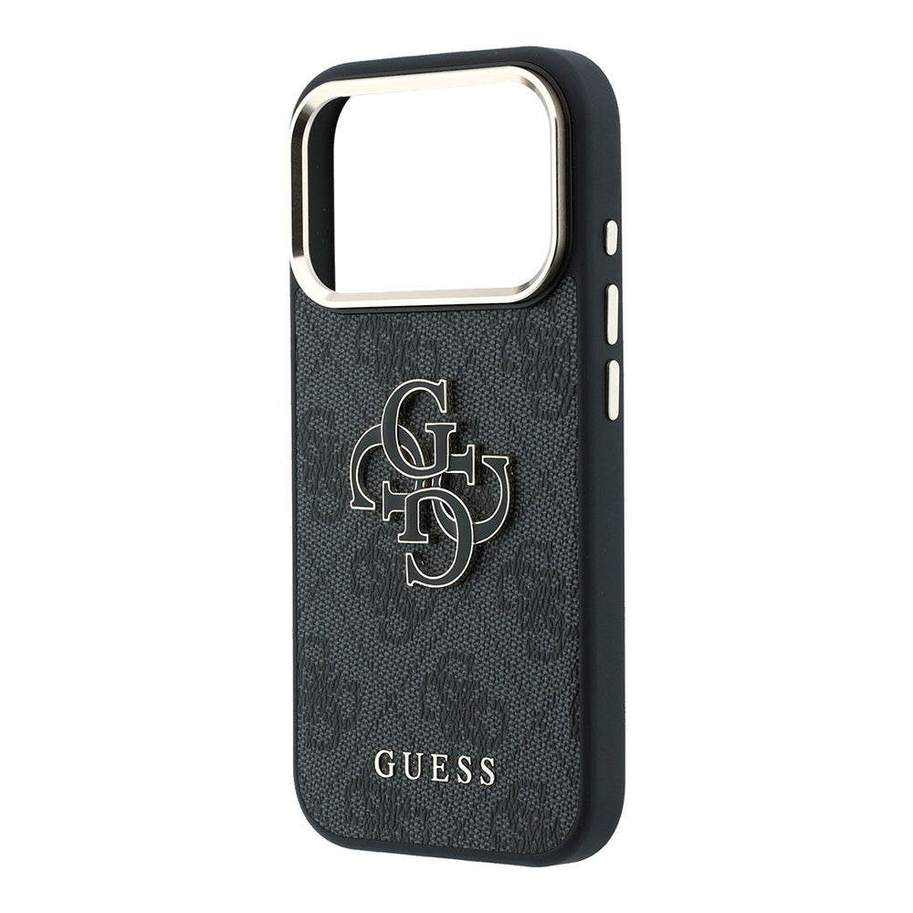 Husă Guess Hardcase 4G Big Resin Logo pentru iPhone 17 Pro Max – negru — imagine 6
